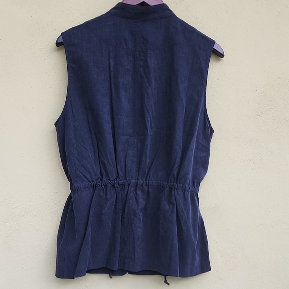 Kenneth Cole New York NWT Navy Sleeveless Vest - Picture 6 of 9